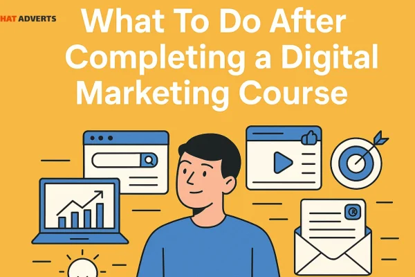 After completing digital marketing course