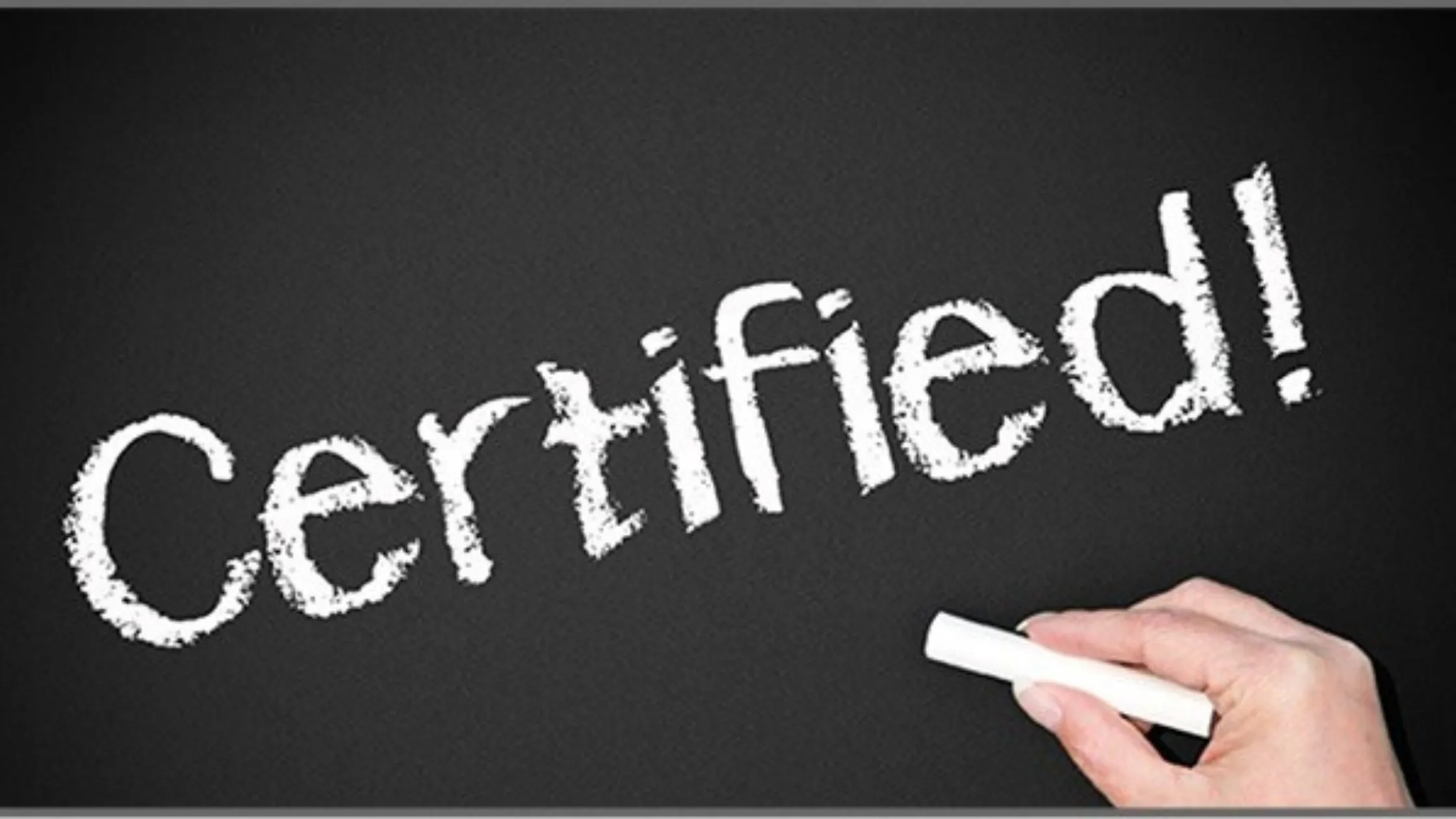 Certified value in marketing
